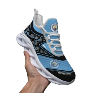 Manchester City F.C Fans Gift Max Soul Shoes, All Over Print Max Soul Shoes For Sport Fan EPL1120730336-White