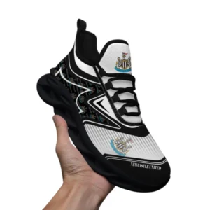 Newcastle United Fans Gift Max Soul Shoes, All Over Print Max Soul Shoes For Sport Fan EPL1120730348-Black