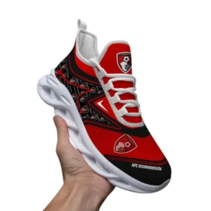 A.F.C. Bournemouth Fans Gift Max Soul Shoes, All Over Print Max Soul Shoes For Sport Fan EPL1120730349-White