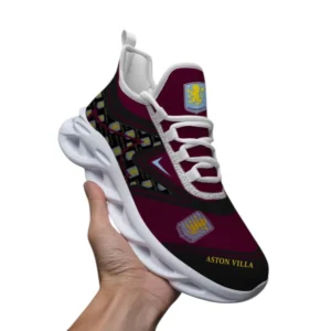 Aston Villa F.C Fans Gift Max Soul Shoes, All Over Print Max Soul Shoes For Sport Fan EPL1120730352-White