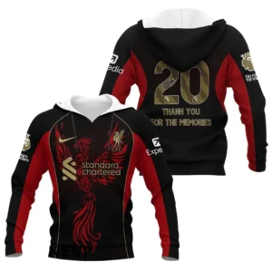 Diogo Jota Hoodie 3D Thank You For The Memory For Liverpool Fan EPL98070425683