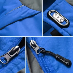 can am hooded fleece long jacket hflj0112312027 car all over print hooded fleece long jacket blue r2gm9