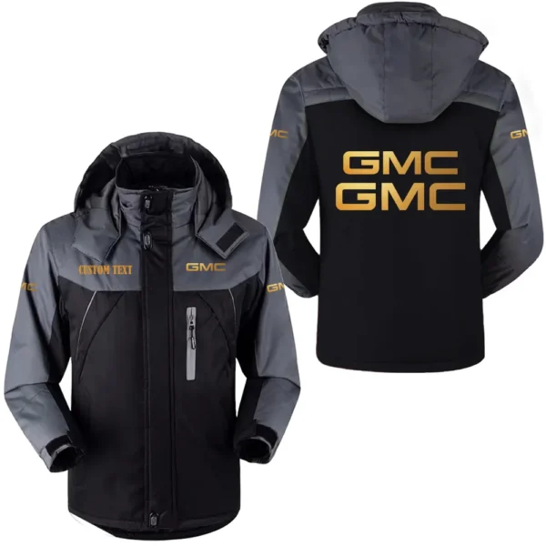 gmc hooded fleece long jacket hflj0112312053 car all over print hooded fleece long jacket black u0jbe