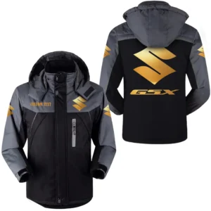 gsxr hooded fleece long jacket hflj0112312055 car all over print hooded fleece long jacket black wqfvk