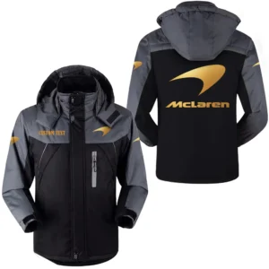 mclaren hooded fleece long jacket hflj0112312095 car all over print hooded fleece long jacket black otzyf