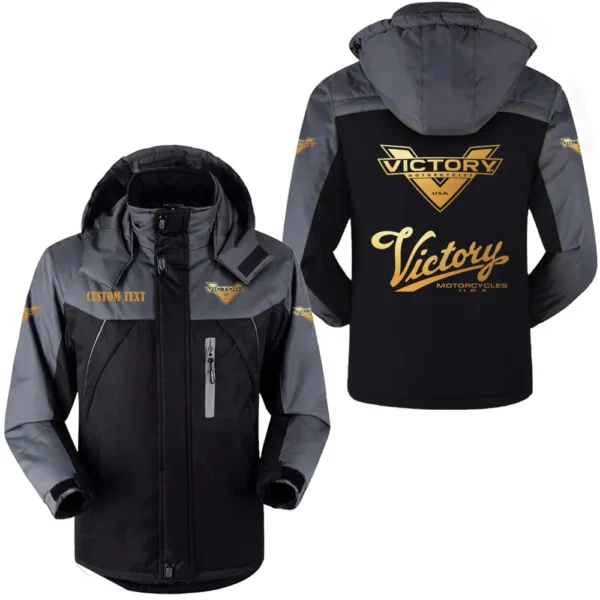 victory motorcycles hooded fleece long jacket hflj0112312143 car all over print hooded fleece long jacket black rhvb4
