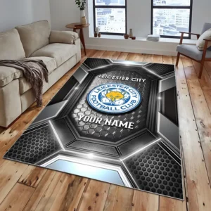 Football Fans Gift Rug, All Over Print Carpet For Sport Fan, Custom Name EPL122082225006-Grey