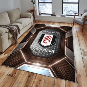 Football Fans Gift Rug, All Over Print Carpet For Sport Fan, Custom Name EPL122082225019-Brown