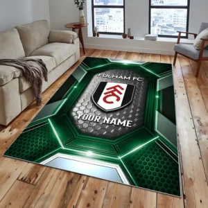 Football Fans Gift Rug, All Over Print Carpet For Sport Fan, Custom Name EPL122082225019-Green