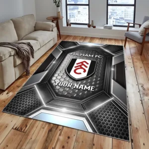 Football Fans Gift Rug, All Over Print Carpet For Sport Fan, Custom Name EPL122082225019-Grey