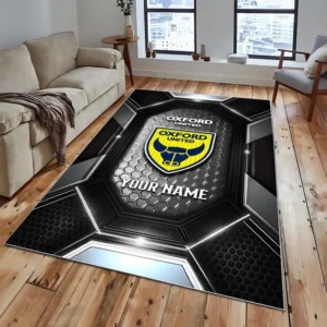 Football Fans Gift Rug, All Over Print Carpet For Sport Fan, Custom Name EPL122082225033-Black