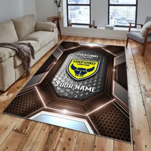 Football Fans Gift Rug, All Over Print Carpet For Sport Fan, Custom Name EPL122082225033-Brown