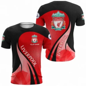 Football Fans Gift T-shirt, All Over Print Tee For Sport Fan, Custom Name EPL126082725888-T-Shirt