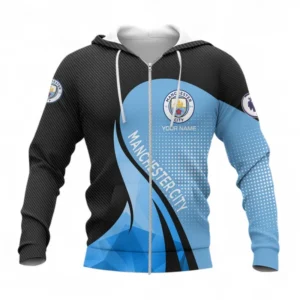 Football Fans Gift Zipper Hoodie, All Over Print Zip-up hoodie For Sport Fan, Custom Name EPL126082725891-Zipper Hoodie