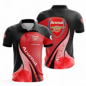 Football Fans Gift Polo Shirt, All Over Print Golf Shirt For Sport Fan, Custom Name EPL126082725892-Polo Shirt