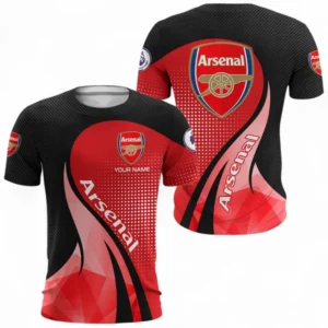Football Fans Gift T-shirt, All Over Print Tee For Sport Fan, Custom Name EPL126082725892-T-Shirt