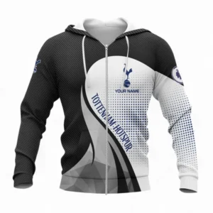 Football Fans Gift Zipper Hoodie, All Over Print Zip-up hoodie For Sport Fan, Custom Name EPL126082725893-Zipper Hoodie