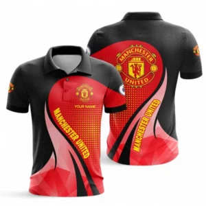 Football Fans Gift Polo Shirt, All Over Print Golf Shirt For Sport Fan, Custom Name EPL126082725894-Polo Shirt