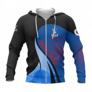 Football Fans Gift Zipper Hoodie, All Over Print Zip-up hoodie For Sport Fan, Custom Name EPL126082725899-Zipper Hoodie