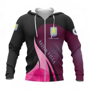 Football Fans Gift Zipper Hoodie, All Over Print Zip-up hoodie For Sport Fan, Custom Name EPL126082725902-Zipper Hoodie