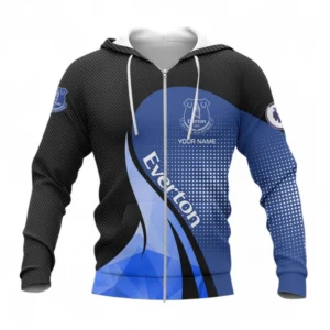 Football Fans Gift Zipper Hoodie, All Over Print Zip-up hoodie For Sport Fan, Custom Name EPL126082725904-Zipper Hoodie