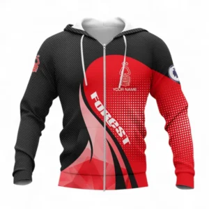 Football Fans Gift Zipper Hoodie, All Over Print Zip-up hoodie For Sport Fan, Custom Name EPL126082725907-Zipper Hoodie